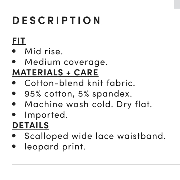 ✨NWT✨Final Price Torrid Wide Lace Trim Cheeky Panty - Picture 4 of 5